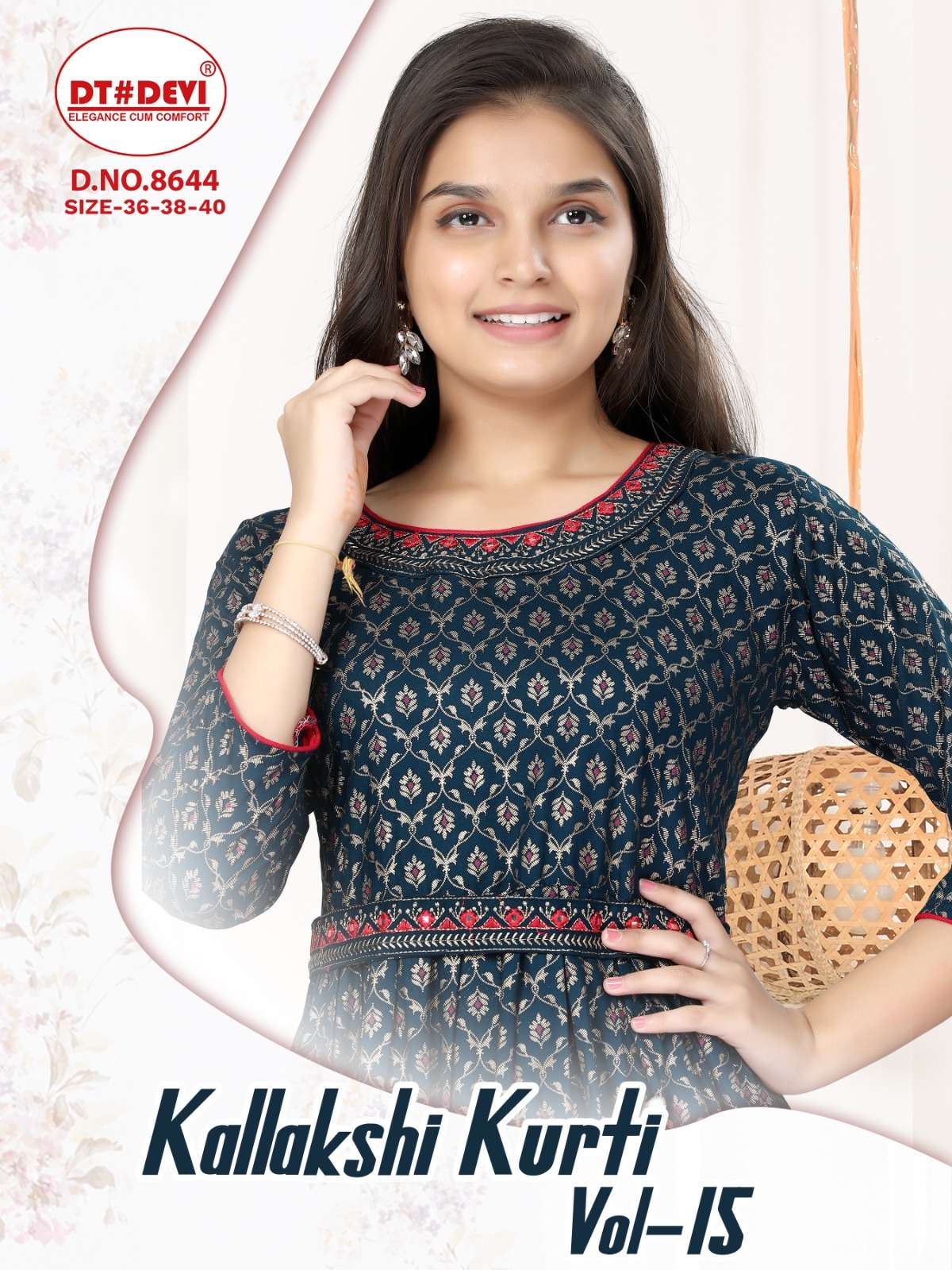 DT DEVI KURTI KALLAKSHI KURTI VOL 15